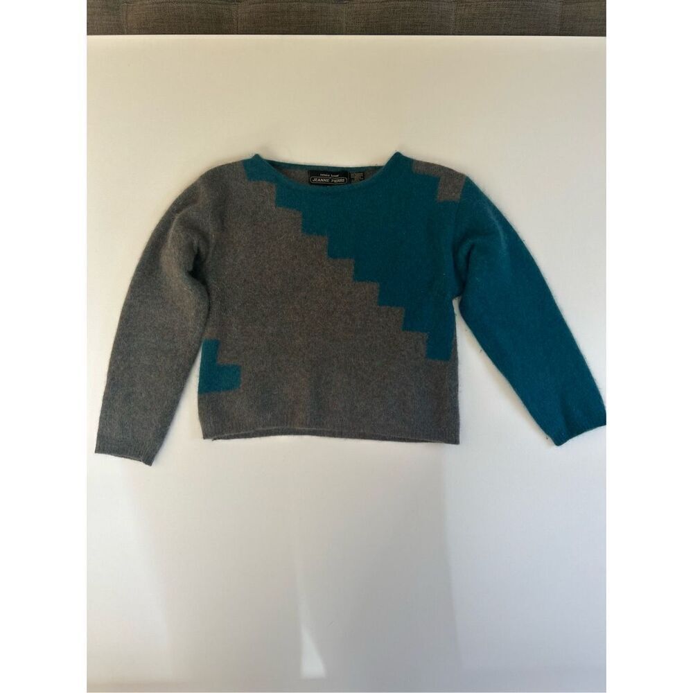 Jeanne Pierre lamb will/rabbit hair sweater